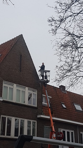  stormschade dak Rijnsburg